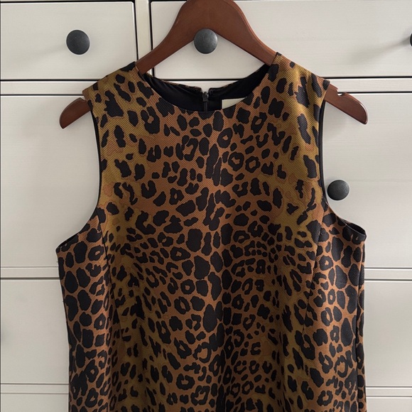 Tuckernuck Leopard Print Sleeveless Mini Dress Size L - Picture 2 of 7